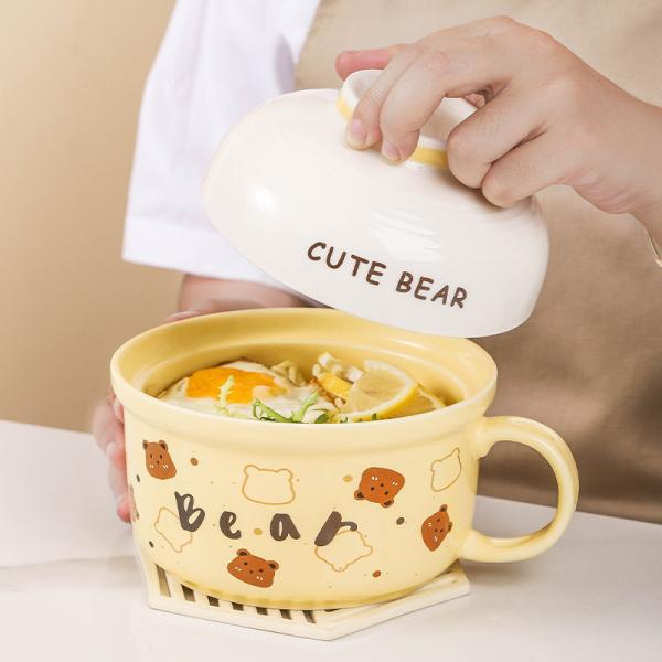 Quality Temperature Resistant Ceramic Bowl With High Durability And Custom Capacity for sale