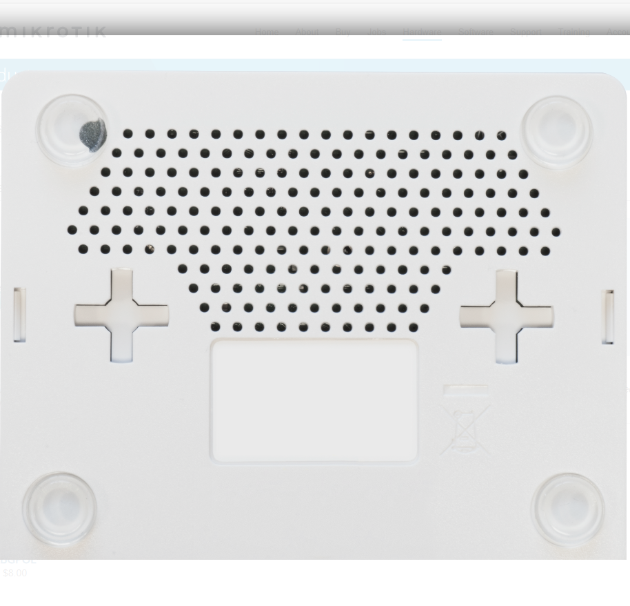RB750Gr3 5xGigabit Ethernet Dual Core 880MHz CPU 256MB RAM USB RouterOS L4 Router