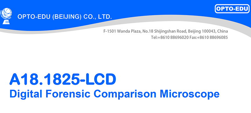 LCD Forensic Comparison Microscope A18.1825-LCD