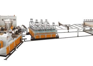 JWELL PVC Skinning WPC Foaming Board Making Machine