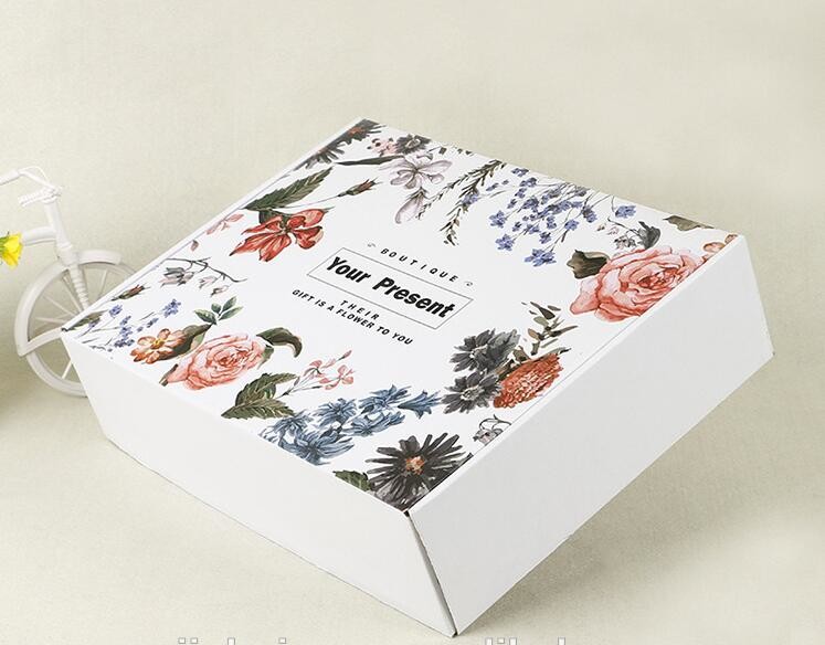 Wholesale clear plastic bouquet square gift paper cardboard packaging luxury flower box,Gift Paper Hat Flower Box BAGEAS