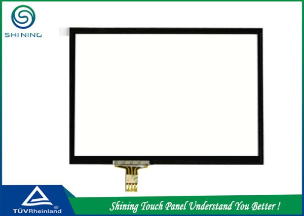 Quality POS Resistive Multi Touchscreen Panels / 3.5 Inch Touch Panel Anti Glare Glass for sale