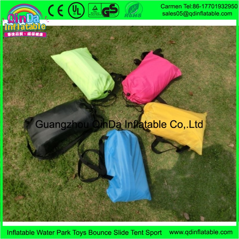Protable camping gear recliner chair good price lazy sleeping bag