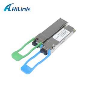China 100G BASE BiDi 1304.58nm-TX/1309.14nm-RX 30km DOM Simplex LC/UPC SMF Optical Transceiver Module wholesale