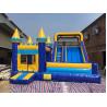Buy cheap Giant Bounce House Wet Or Dry Combo No Color Fading No Scratch Long Service Life from wholesalers