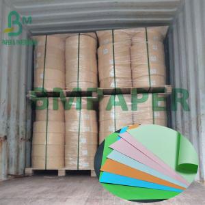 China 80g Smooth Surface Color Card Paper With Premium Neon Colors wholesale