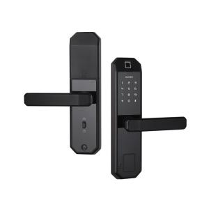 China Semiconductor Sensor Fingerprint Code Door Lock , Electronic Keyless Door Locks wholesale