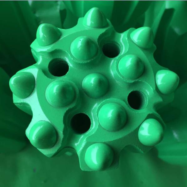 38mm - 152mm Diameter Threaded Drill Bit High Precision For Mining Rock Drilling