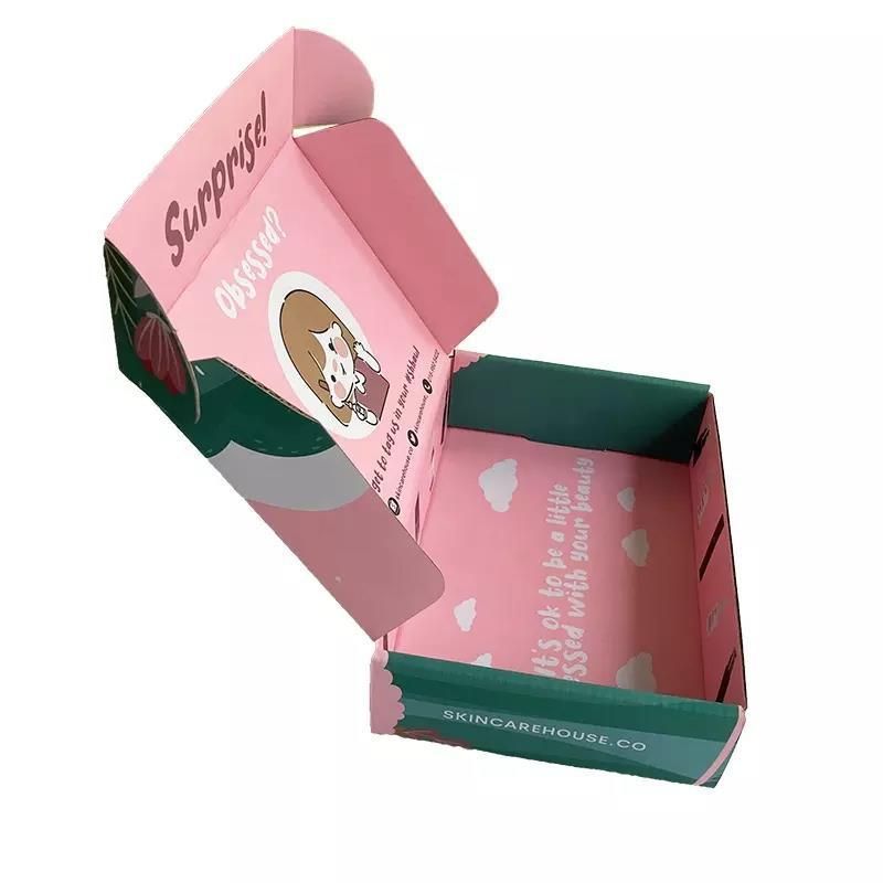 Custom Logo Printed Corrugated Cardboard Packaging Gift Box, China Wholesales Affordable Price Shipping Mailer Box