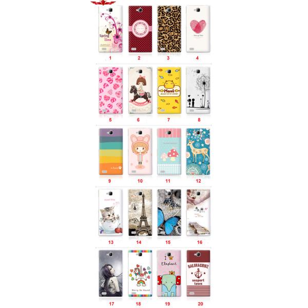 Multi Styles HUAWEI HONOR 3C PC Cover Cases Ultimate Fit