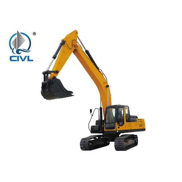 Large Displacement Engine CVXE225CA 1.05m³ Medium Crawler Excavator