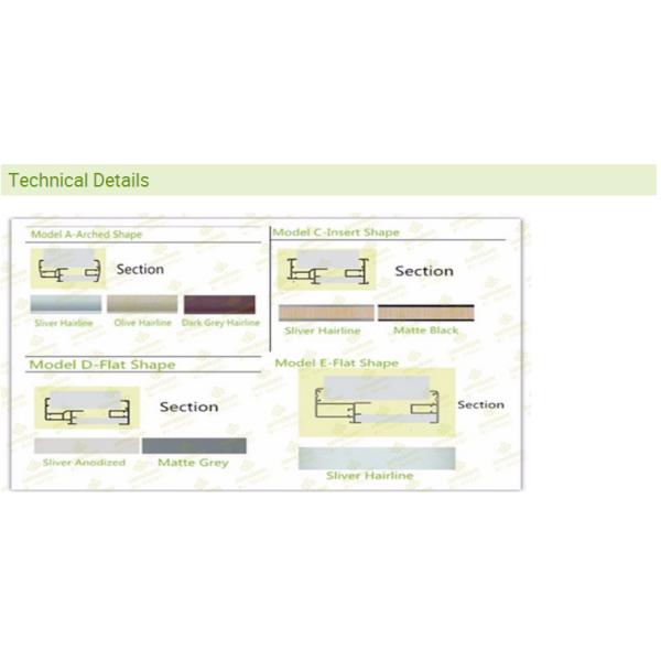 High quality Aluminum Frame Long Lasting Hospital Fire Rated Door