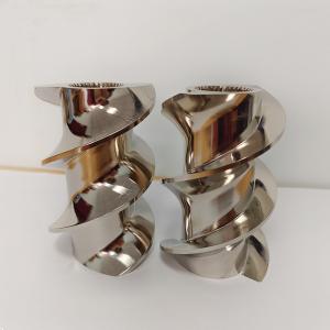 China Threaded Element Threaded Block Kneading Block Twin Screw Plastic Granulator Accessories Meshing Block Kneading Block wholesale