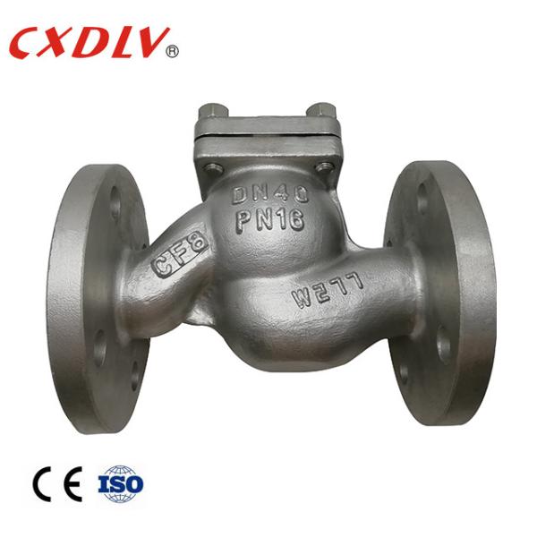 Quality Flanged Non Return SUS304 Lift Check Valve for sale