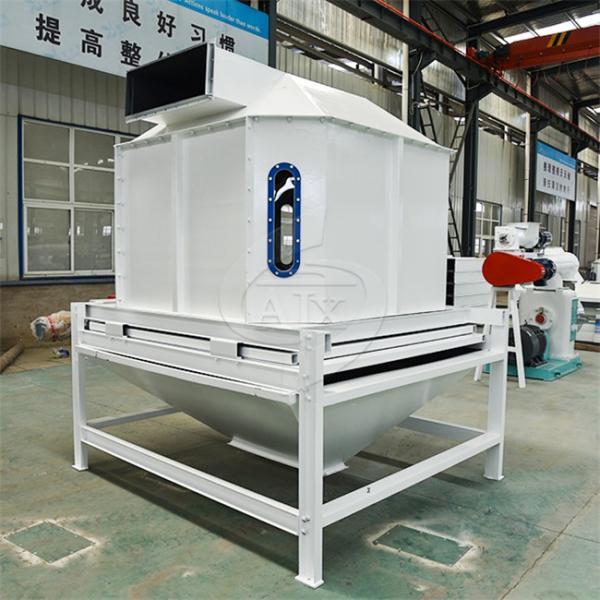 Automatic Feed Pellet Cooler Harding Particles For Storage And Transportation