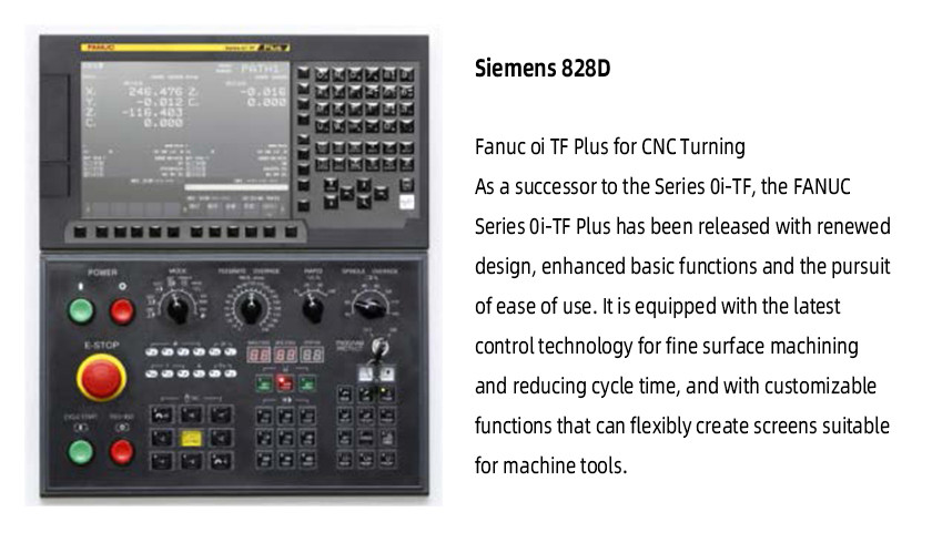 Adjustable Control Panel Multi Turrets CNC Turning Machine