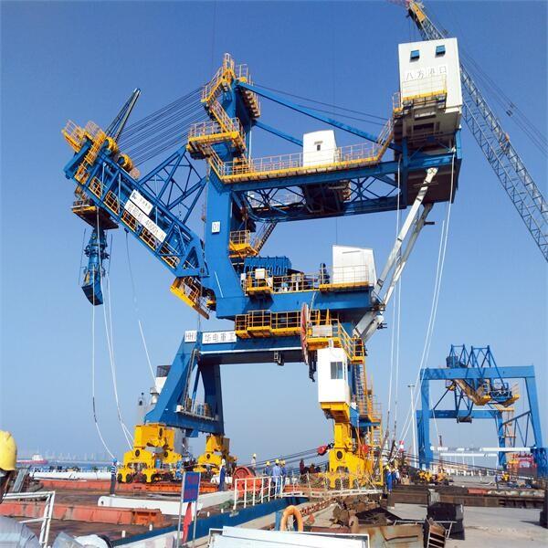 Quality Rail Mounted Ship Loaders With Telescopic Chute For Bulk Material Handling for sale
