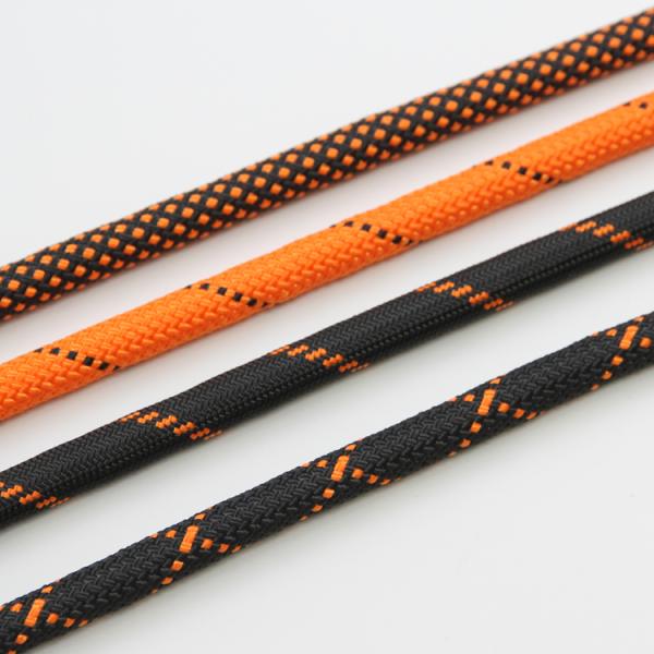 Leash Glow Diamond Braid Reflective Rope Round For Bag Handle