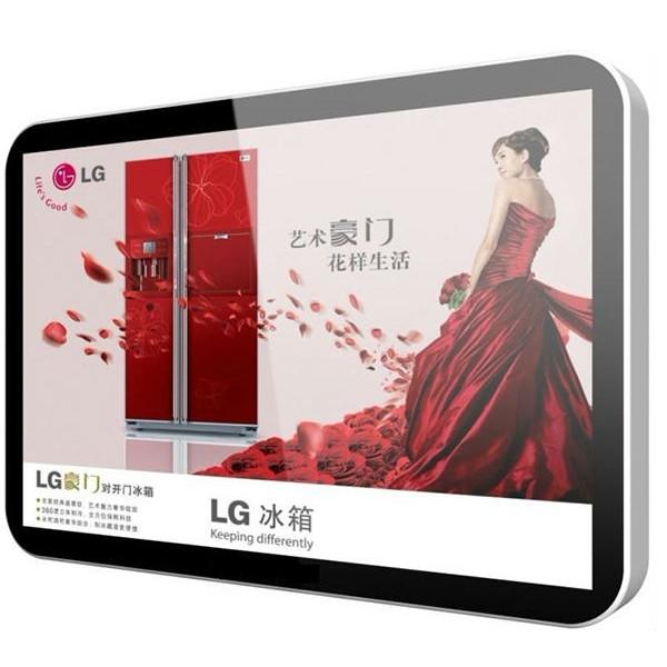 Quality High Resolution 42 Inch LCD Digital Signage Display For Retail , anti-theft Ultrathin LCD Screen for sale