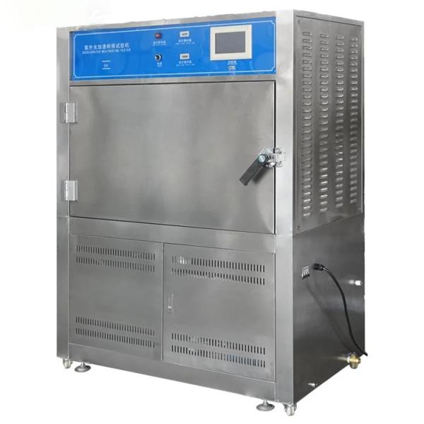 UV Weather Simulated Accelerated Aging Test Machine , Plastic Aging Test Chamber