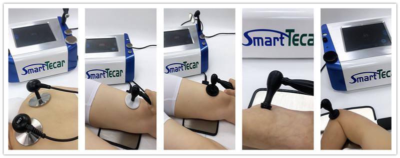 Tecar Chiropractic Physio Spine Pain Massage Machine With CET RET Handles