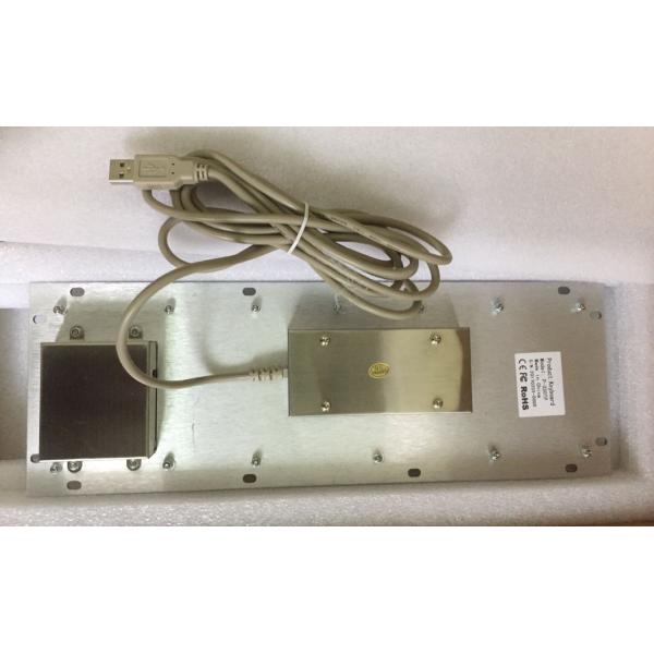 Latin Spanish Touch Screen Industrial Metal Keyboard Long Key Stroke For Kiosk