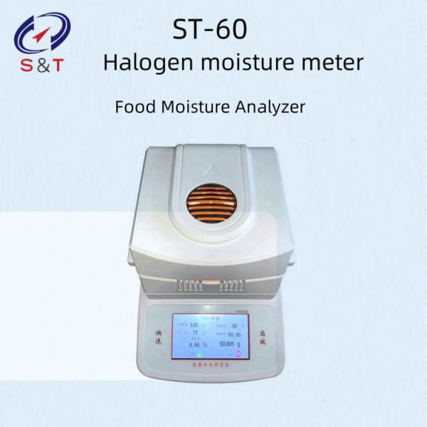 Quality Automatic Halogen Moisture Meter Food Feed Grain Testing Instruments for sale