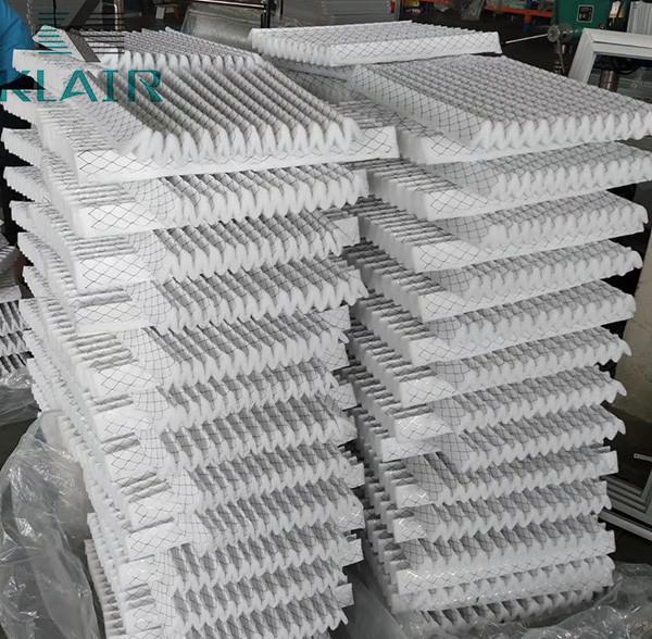 High Load Synthetic Pleated Filter Media G4 Grade