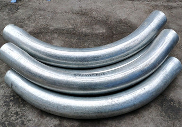 ASME B16.9 Galvanized Long Radius Bends , 48inch 180 Degree Pipe Bend