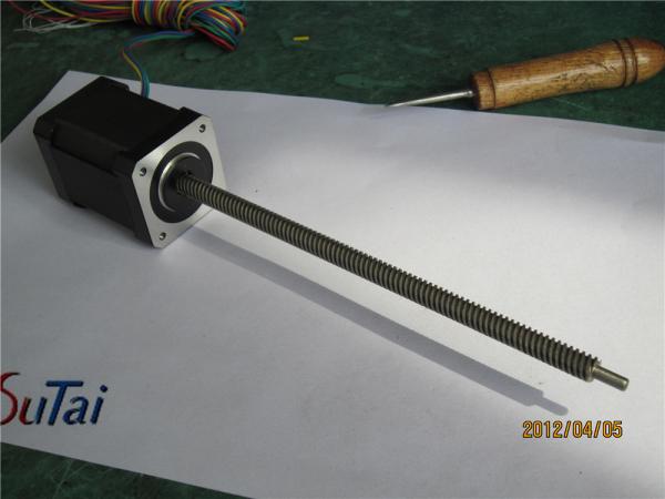 Quality 3D Printer 42H External drive linear stepper motor , Linear Actuator Motor With Lead Screw for sale