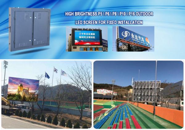 Highway P16 Led Screen , Full Color Led Advertising Display Screen Board