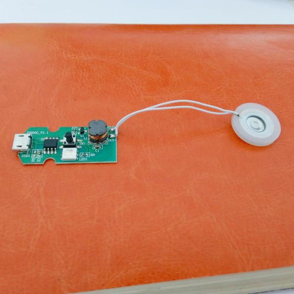 16mm Piezoelectric Ultrasonic Atomizing Transducer with 108-113KHz Frequency and 3-5V DC for Humidity Control