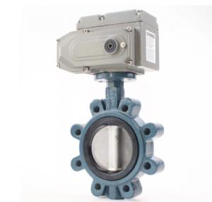 Capacity PN16 Fully Di Butterfly Valve Wafer Type Butterfly Valve SS316 Body Heat Resistant Shaft