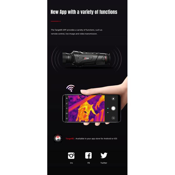 Guide TK Gen2 Kitalpha Series Handheld Thermal Imaging Monocular Hunting Scope Thermal Imaging Monocular Night Vision