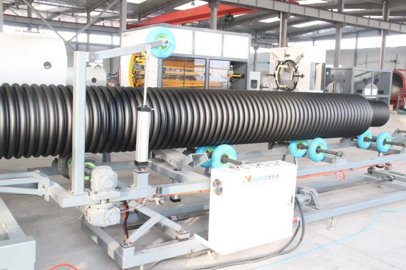HDPE Hollow Wall Corrugated Pipe Extruder Machine Production Line 20mm-1200mm