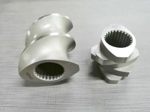 W6Mo5Cr4V2(6542) Double Screw Extrusion Granulation Machine Components Screw Elements