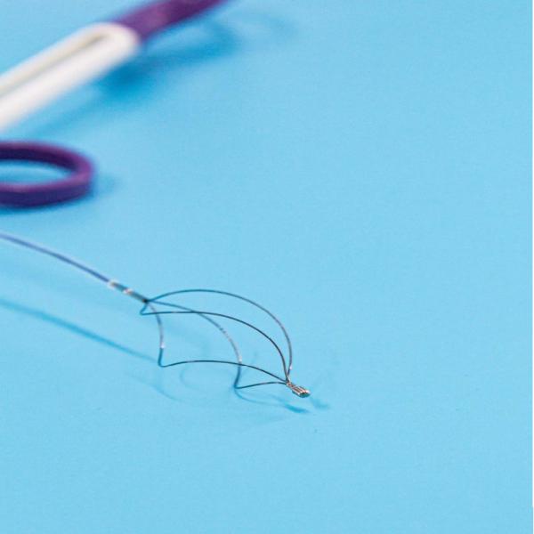 Quality Silver Round Stone Baskets with Flexible Wire Structure for Tissue Retrieval for sale