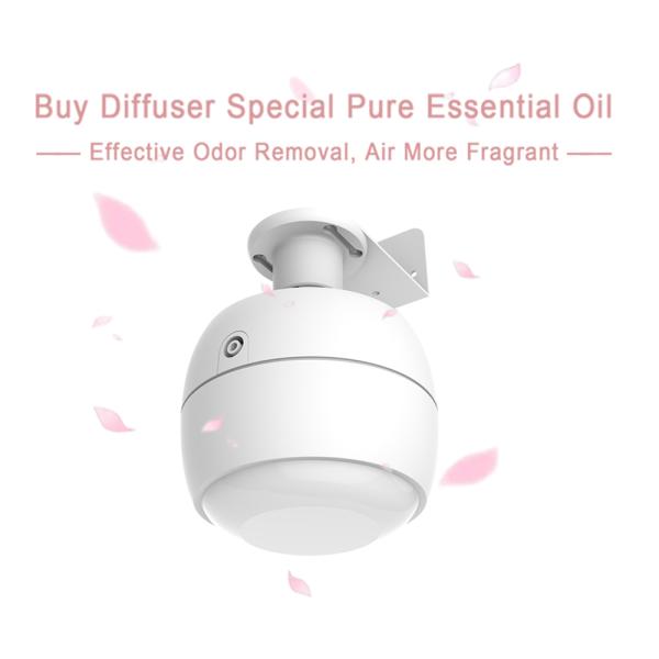 Scent Machine Aroma Diffuser Wall Mounted Hotel 250ML Aroma Diffuser With Fan Inside For Large Area Hotel Lobby Home Fragrance