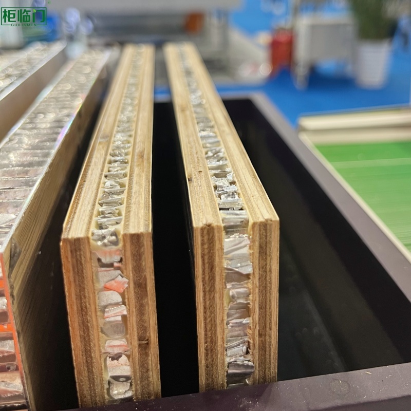 Excellent Durability Wood Aluminum Composite Panel Fireproof Eco Friendly