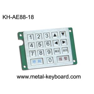 China Customized Keyboard Metal Numeric Keypad with Rugged Stainless Steel Material wholesale