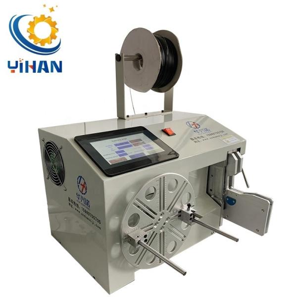 Quality Long Headphone Cable Full Automatic Winding Binding Machine with 50-200mm Diameter for sale