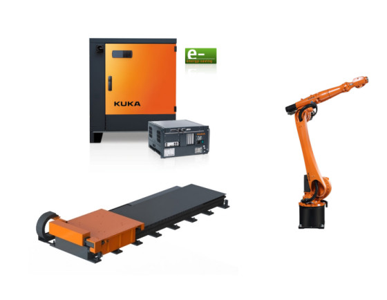 Customizable And Modular Robot Linear Track 0.05mm RLV40 4000kg For Flexible Production