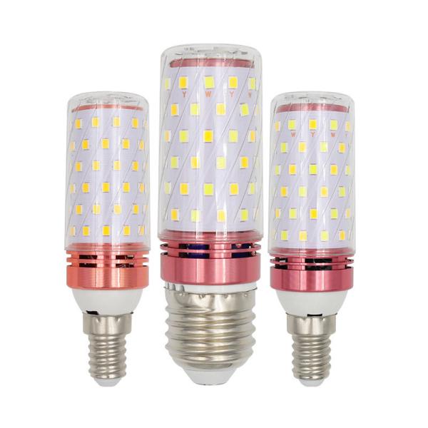Quality 12W 16W Three Color LED Corn Cob Light Bulb E27 E14 Dimmable for sale