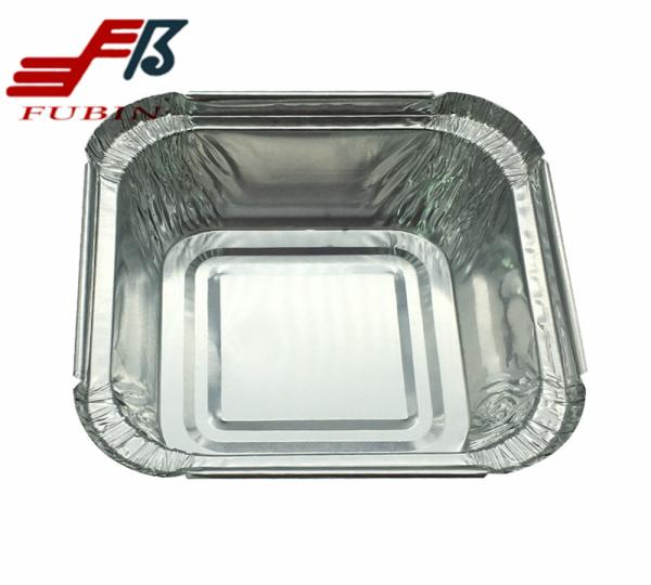 Quality Alloy 8011 Foil Square Trays Heat Preservation for Kitchen for sale