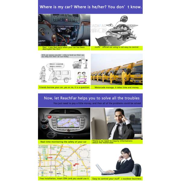 Long life battery car gps tracker car/vehicle gps tracker RF-V8