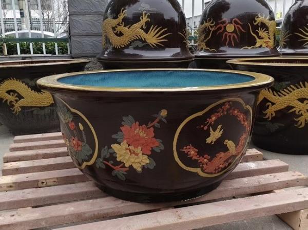 Quality Jun Pottery ART, Ceramic Flower pots, Pottery planters for sale