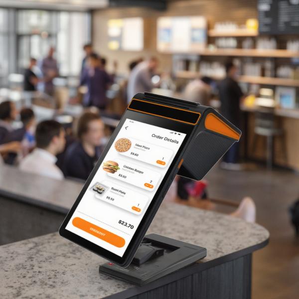 4GB RAM 64GB ROM Octa-core Handheld Restaurant POS Printer for Quick and Accurate Order Processing