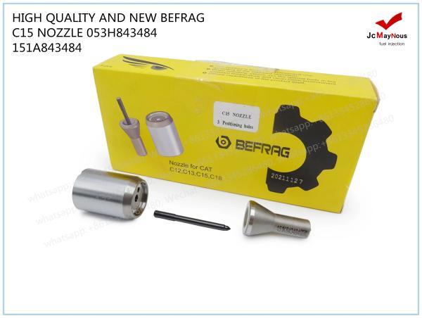 Quality HIGH QUALITY AND NEW BEFRAG C15 NOZZLE 053H843484 151A843484 FOR CAT CATERPILLAR C15 INJECTOR for sale