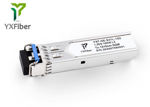 Quality Duplex LC 1310nm SMF CISCO SFP Optical Transceiver for sale