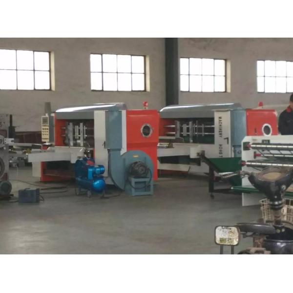 Automatic Feeder Rotary Die Cutter , Corrugated Cardboard Cutting Machine